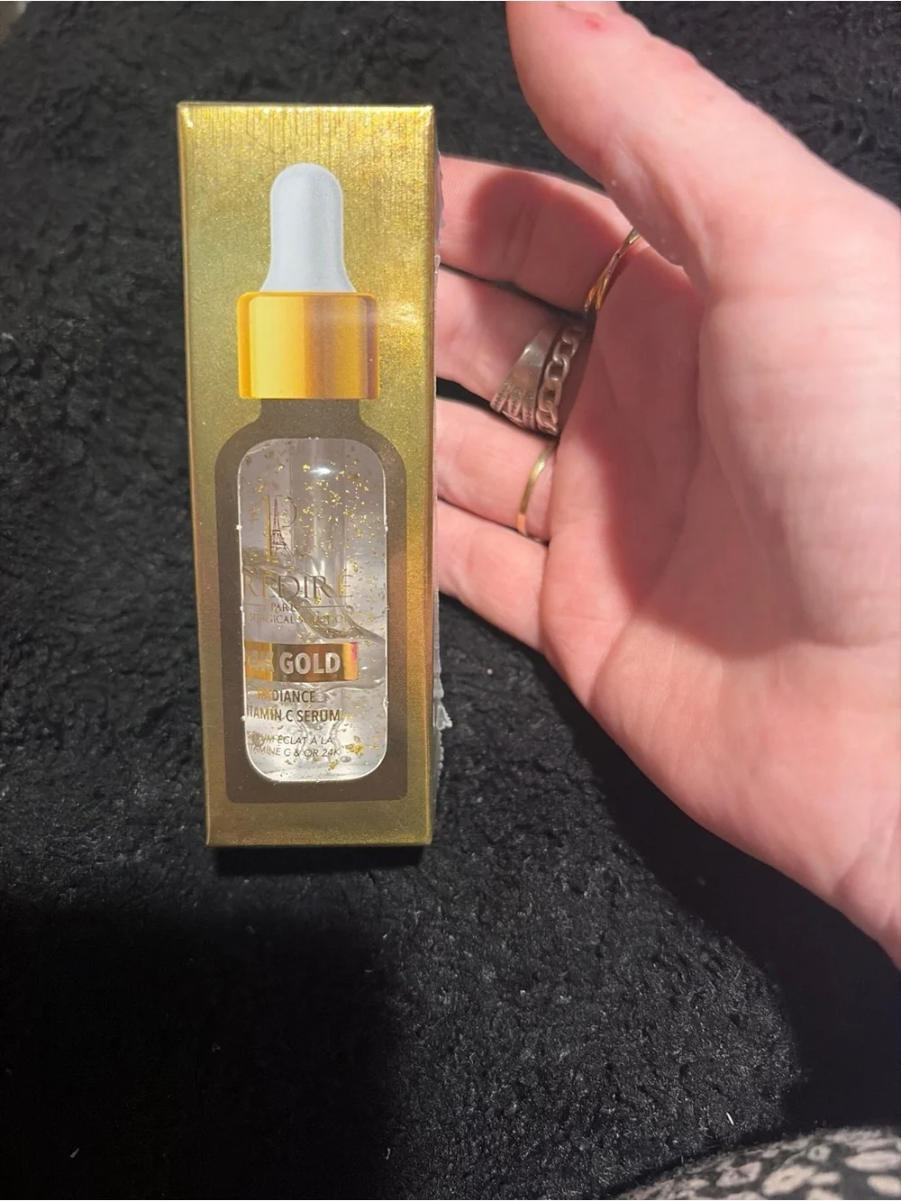 NIB Predire Paris 24K Radiance Gold Vitamin C Serum -1.01 fl oz $449.99 value